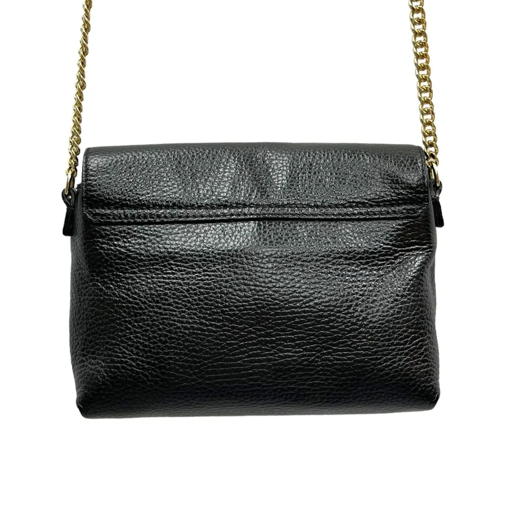 SOLD 🔴 Banana Republic leather shoulder bag Crossbody bag with gold chain - Picture 3 of 15